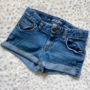 Cat & Jack Super Stretch Adjustable Waist Girls Size M 7/8 Shorts